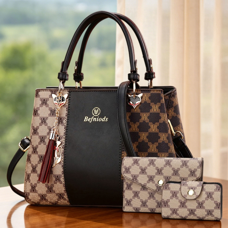 Luxury Bags With Zipper - Torebki damskie, torebki do ręki, torebki