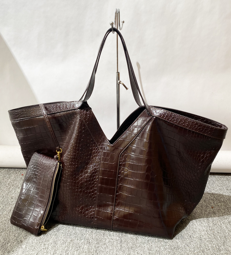 Luxury Bags 2026 - Duże torby typu tote z wzorem