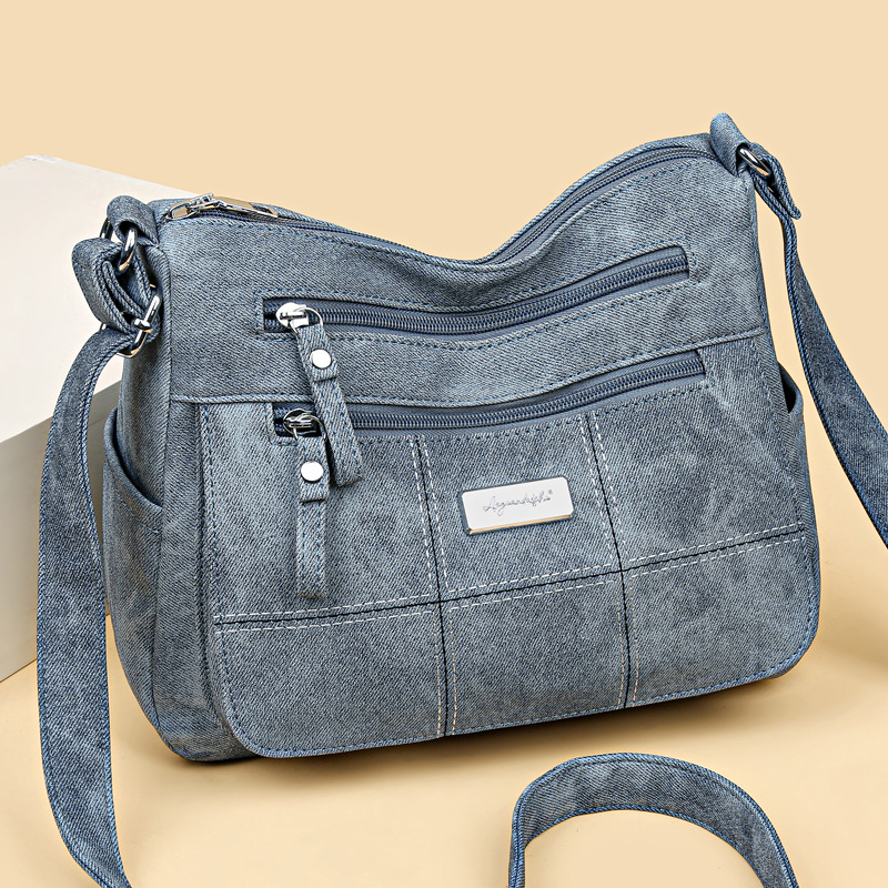 Luxury Bags Old Money - Modna damska płócienna torba na ramię