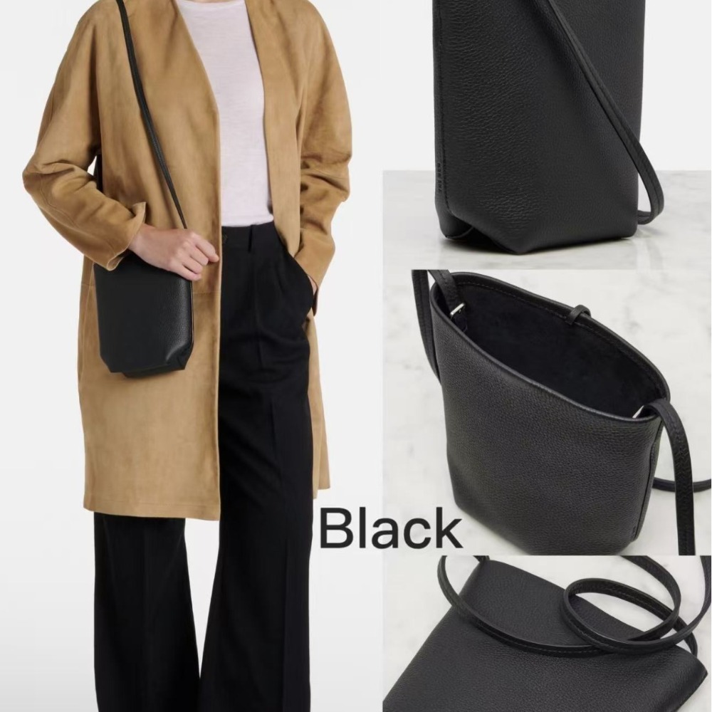 Luxury Bags Old Money - Nowa Mała Torebka Wiaderko Cała Skóra