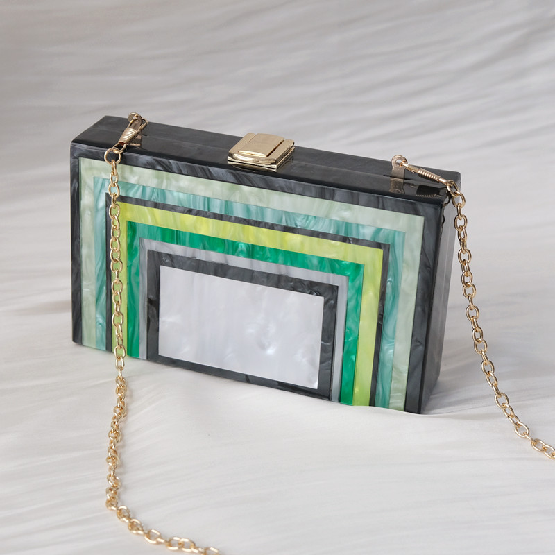 Luxury Bags Green - Nowa Modna Torebka Damska Zielona w