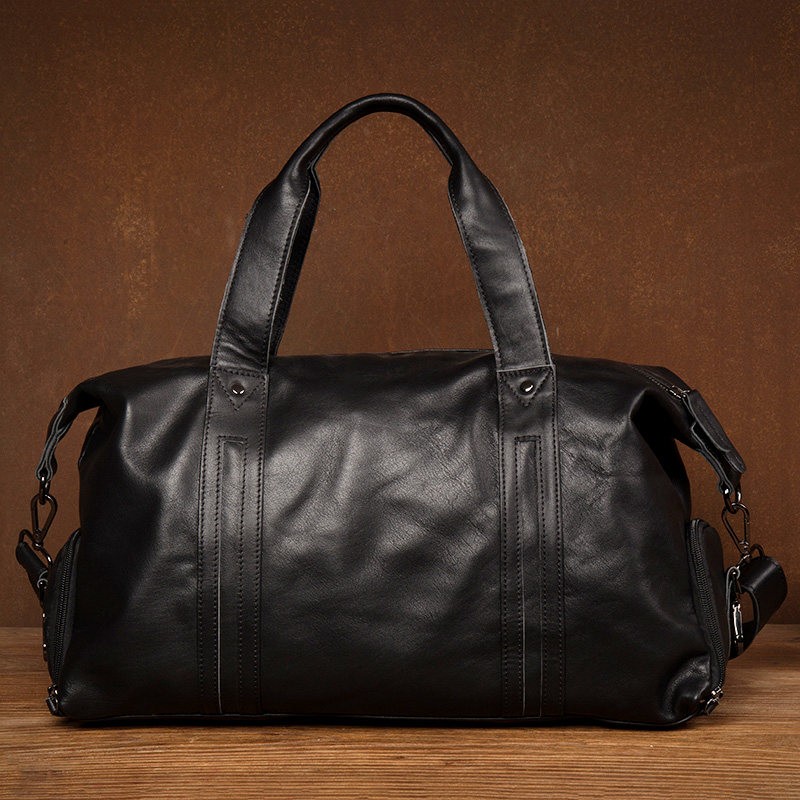 Laptop Bag Leather 15 - Męska torba ze skóry licowej w