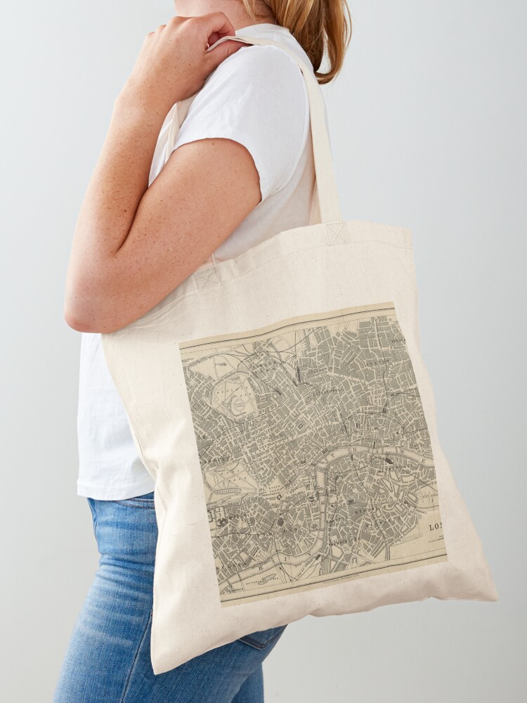 Mapa Londynu (XIX wiek) Torba  – Luxury Bags London recenzja i cena