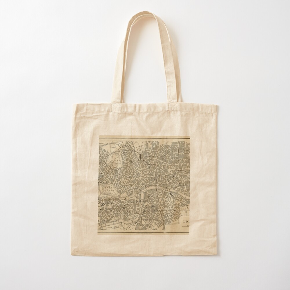 Mapa Londynu (XIX wiek) Torba  – Luxury Bags London recenzja i cena