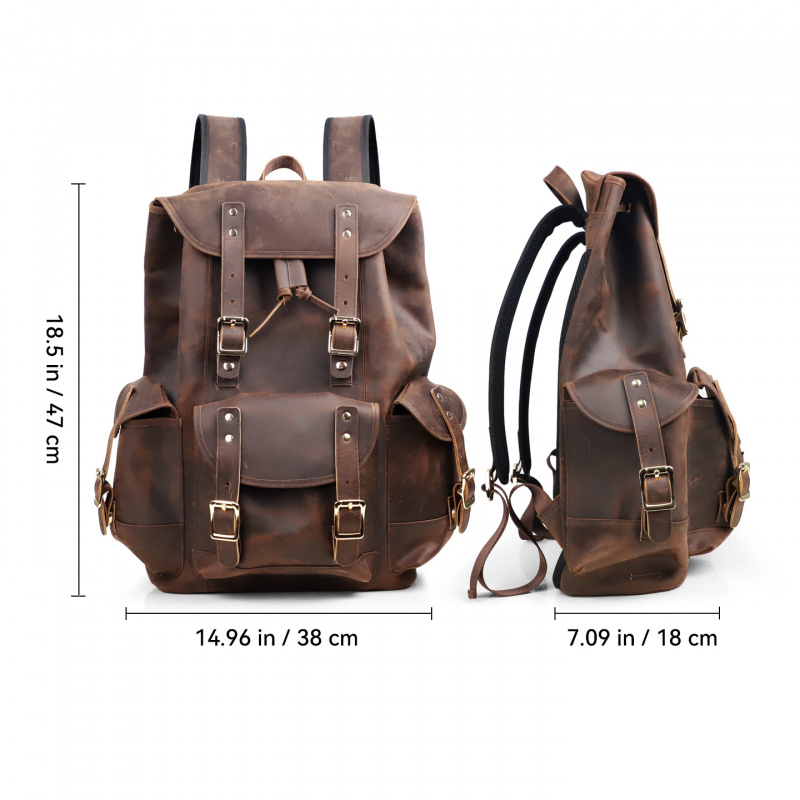 Nowości Skórzany Plecak Luksus – Luxury Bags With Zipper recenzja i cena
