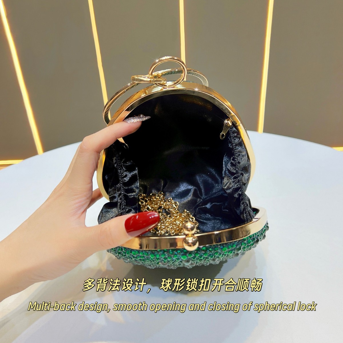 Szmaragdowa zielona torebka ko – Luxury Bags Green recenzja i cena