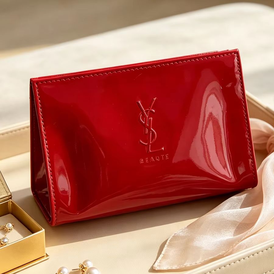 Czerwona kosmetyczka YSL z lak – Luxury Bags Ysl recenzja i cena