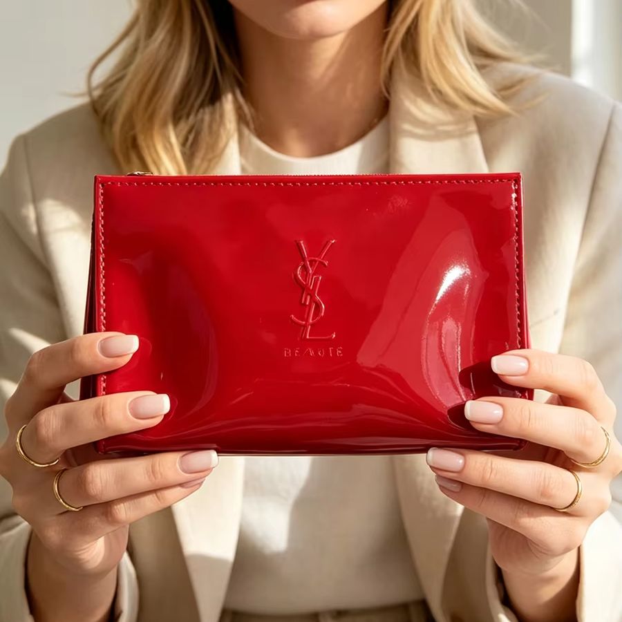 Czerwona kosmetyczka YSL z lak – Luxury Bags Ysl recenzja i cena