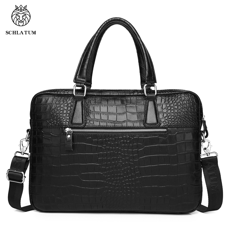 SCHLATUM prawdziwej skóry krok – Luxury Bags That Fit Laptop recenzja i cena