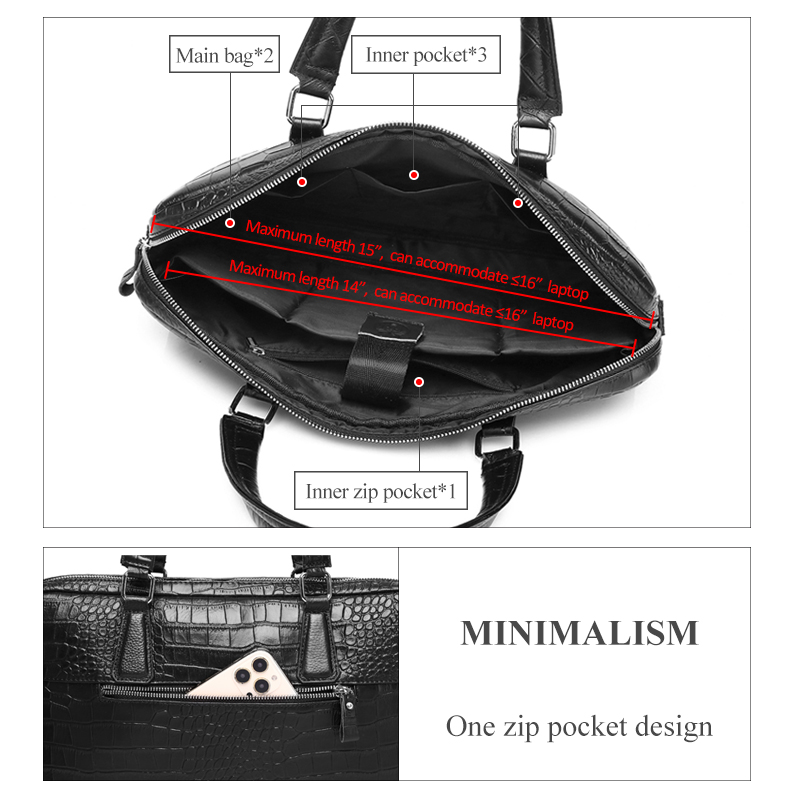 SCHLATUM prawdziwej skóry krok – Luxury Bags That Fit Laptop recenzja i cena