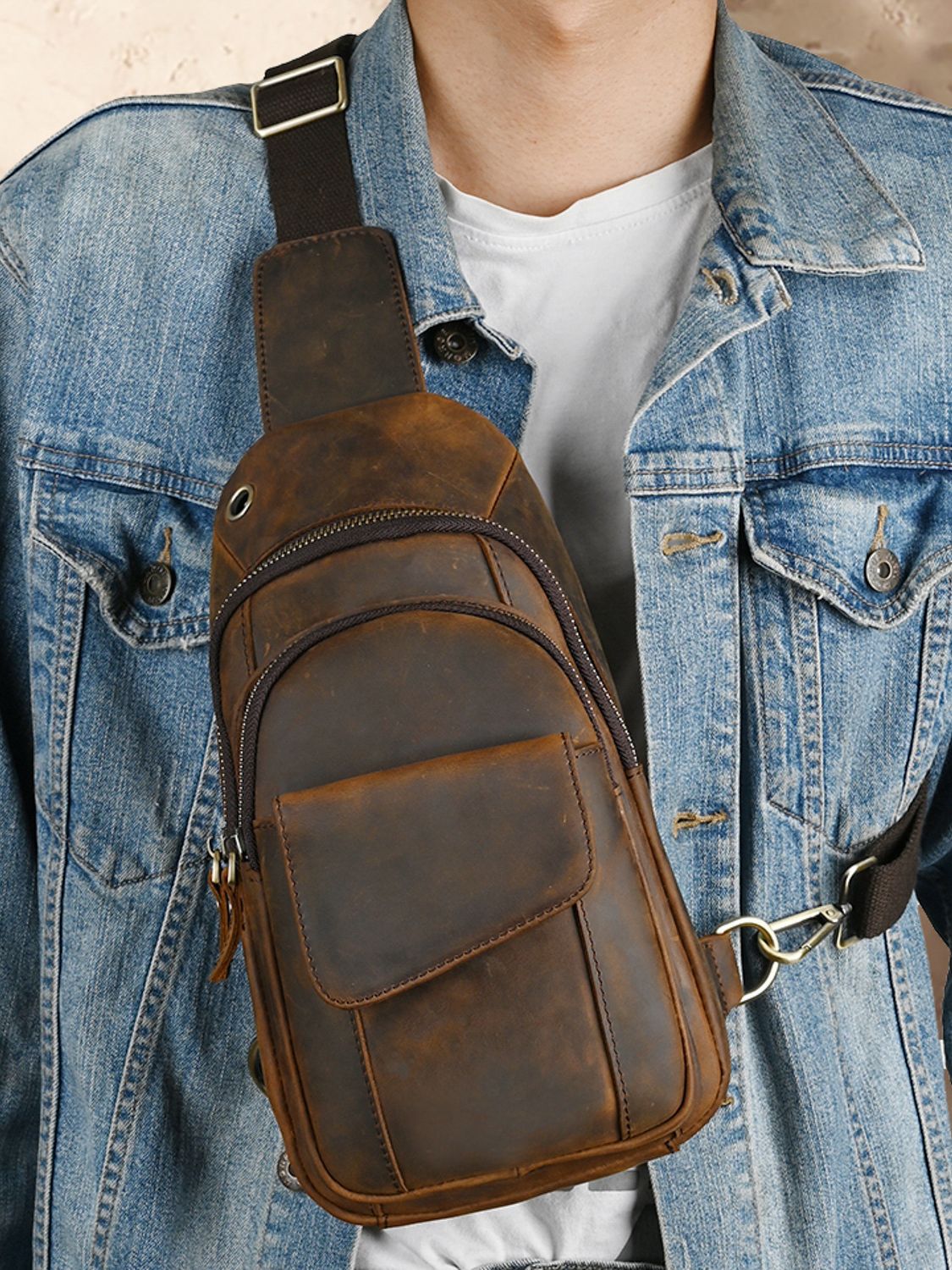 Luksusowa, wielofunkcyjna męsk – Luxury Bags With Zipper recenzja i cena