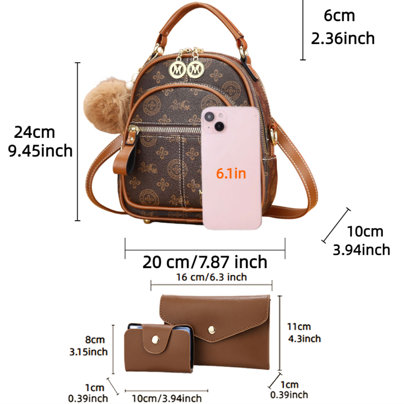 3-częściowy zestaw toreb damsk – Luxury Bags With Zipper recenzja i cena