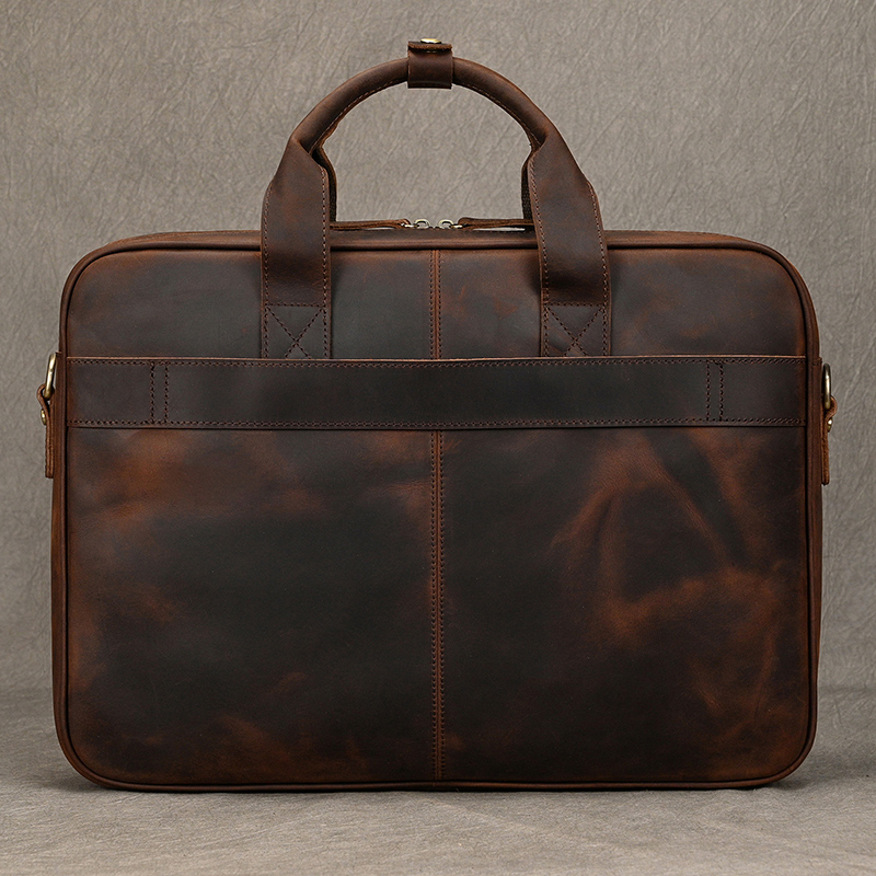 Crazy Horse prawdziwej skóry m – Laptop Bag Leather 15 recenzja i cena