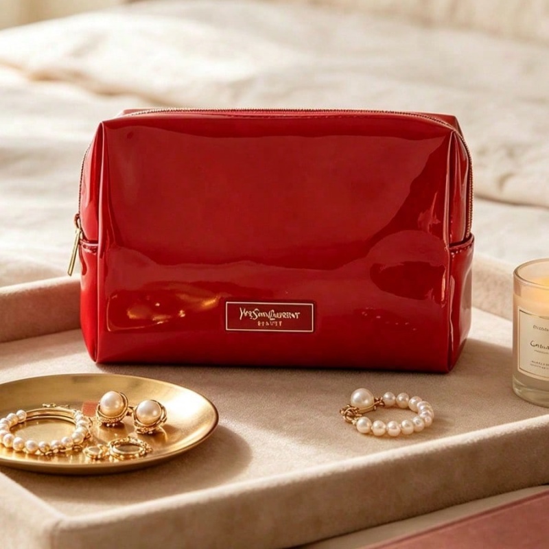 YSL BEAUTE Czerwona kosmetyczk – Luxury Bags Ysl recenzja i cena