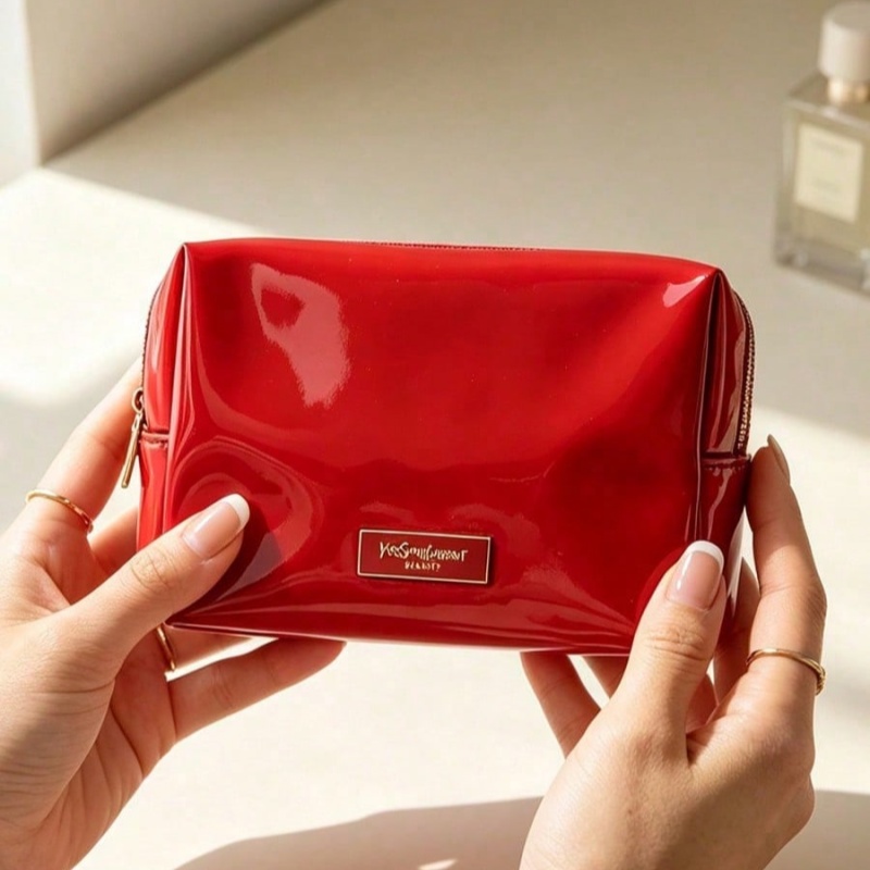 YSL BEAUTE Czerwona kosmetyczk – Luxury Bags Ysl recenzja i cena
