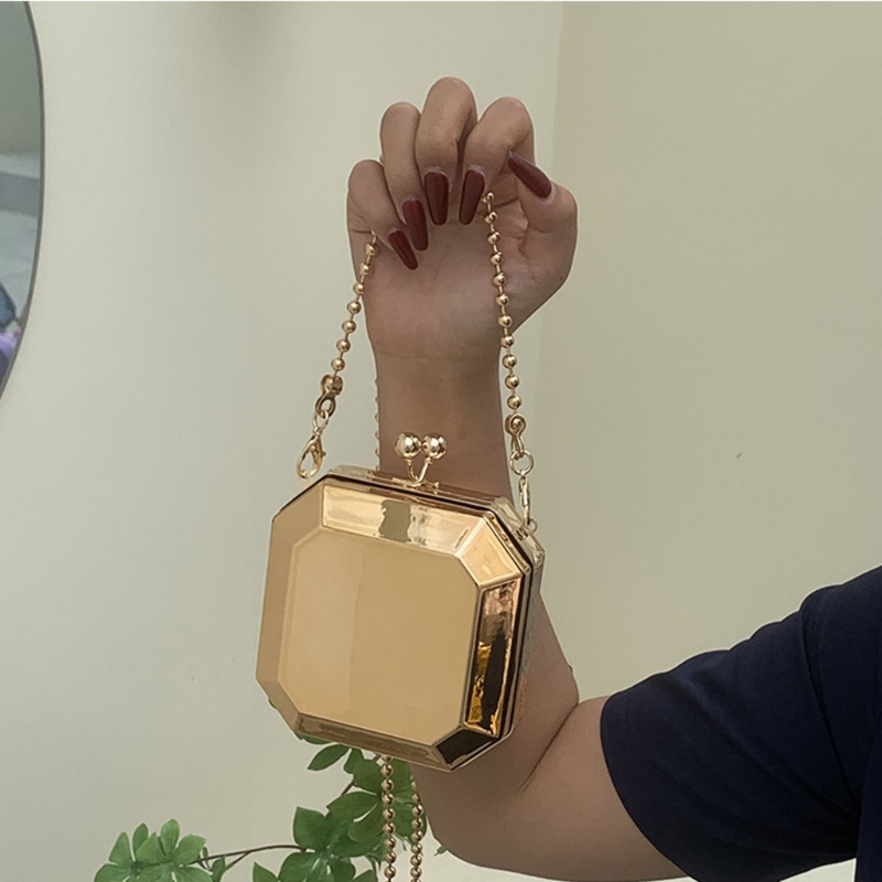 Mini luksusowe złote imprezowe – Luxury Bags With Zipper recenzja i cena
