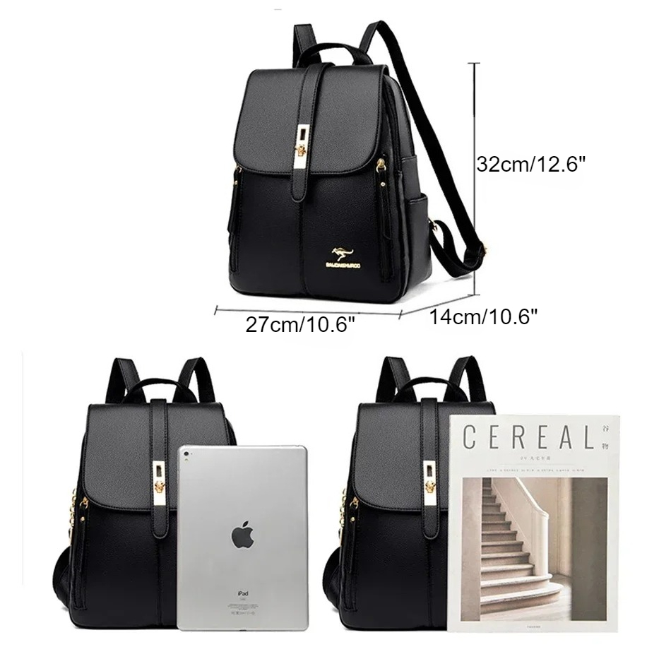 Damski skórzany plecak o dużej – Luxury Bags With Zipper recenzja i cena