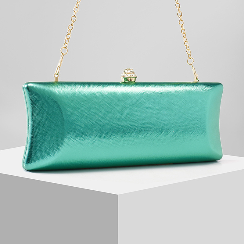Klasyczna długa torebka wieczo – Luxury Bags Green recenzja i cena