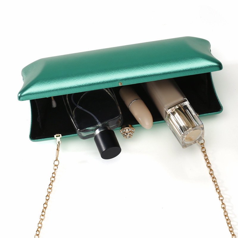 Klasyczna długa torebka wieczo – Luxury Bags Green recenzja i cena