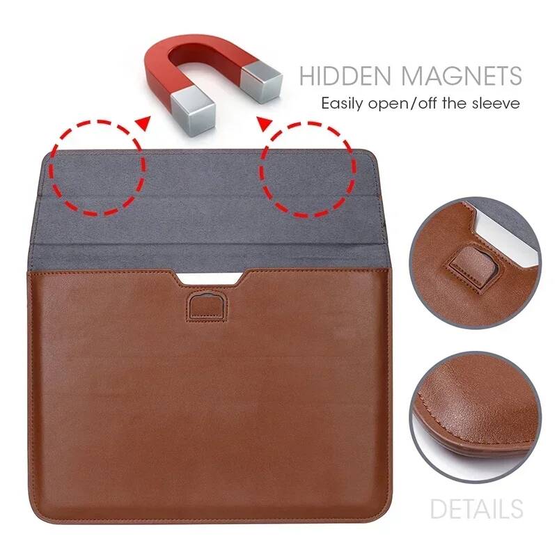OUIO Skórzane etui na laptopa  – Laptop Bag Leather 15 recenzja i cena