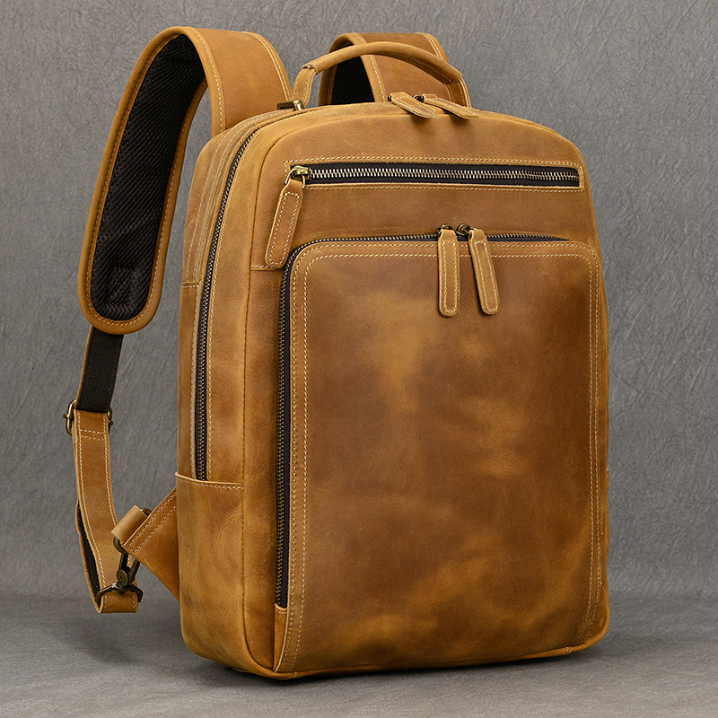 Fasshion Skórzany plecak dla m – Luxury Bags That Fit Laptop recenzja i cena