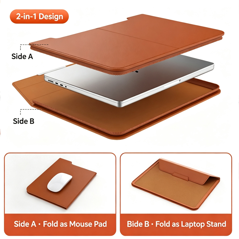 Pokrowiec na laptopa 13-14/15- – Laptop Bag Leather 15 recenzja i cena