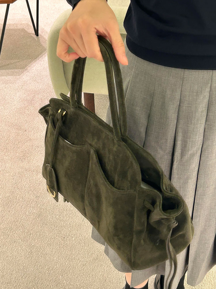 Zielona zamszowa torba typu to – Luxury Bags Green recenzja i cena