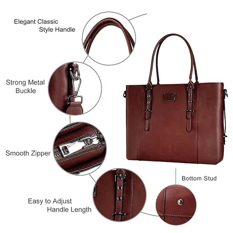 Torba na laptopa z ekoskóry PU – Laptop Bag Leather 15 recenzja i cena
