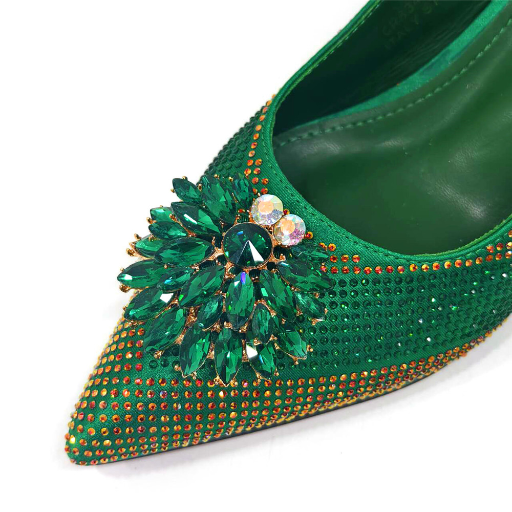 2025 włoski design Rhinestone  – Luxury Bags Green recenzja i cena