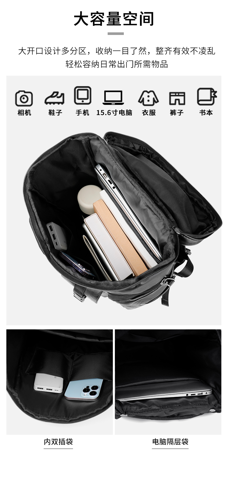 Modne plecaki retro, luksusowe – Luxury Bags With Zipper recenzja i cena