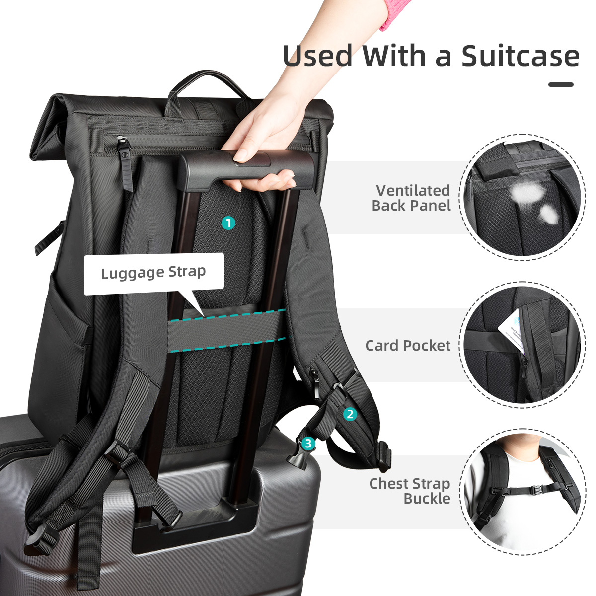 Plecak Rolltop Heroic Knight L – Luxury Bags That Fit Laptop recenzja i cena